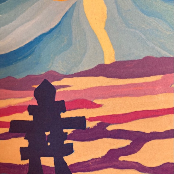 4 Ted Harrison Art Colourful Coasters - Picture 2 of 5